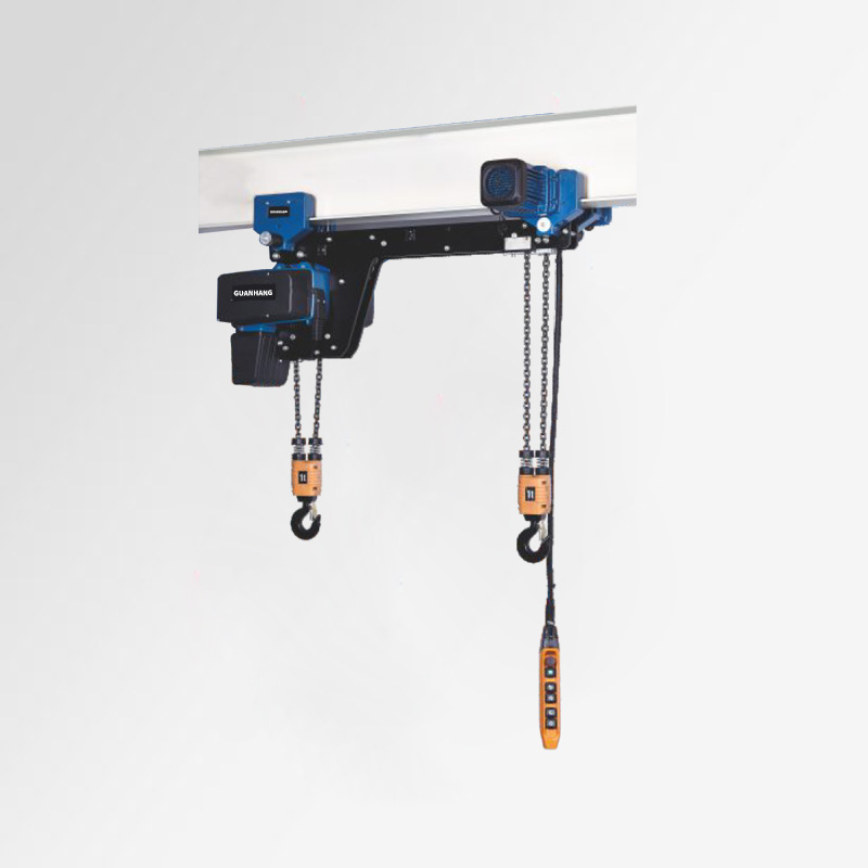 冠航歐式電動(dòng)環(huán)鏈葫蘆(雙鉤)